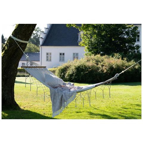 Amaca Edessa - Bianco - Cotone - 80x200x3 Cm - Foto 2