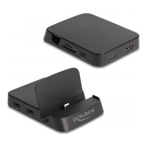 88018 Docking Station Per Dispositivo Mobile Smartphone Nero - Foto 2