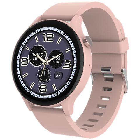 SWC-338RO smartwatch e orologio sportivo 3,51 cm (1.38") TFT 44.5 mm Digitale 240 x 240 Pixel Touch screen Rosa - Foto 1
