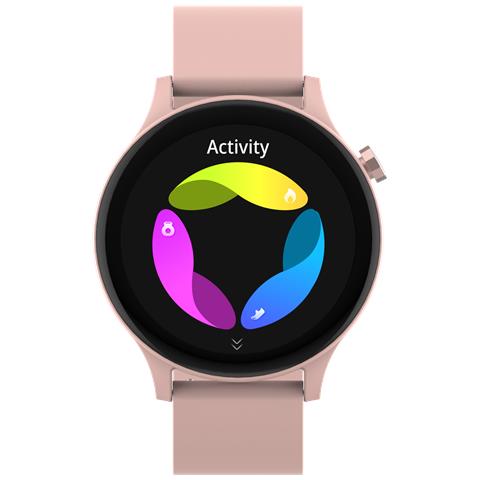 SWC-338RO smartwatch e orologio sportivo 3,51 cm (1.38") TFT 44.5 mm Digitale 240 x 240 Pixel Touch screen Rosa - Foto 10