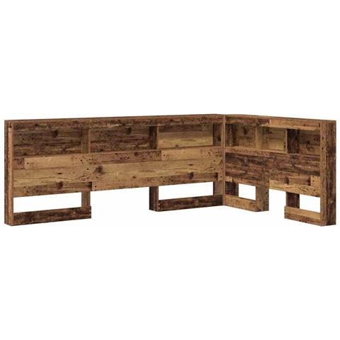 Testata contenitore Legno vecchio 120 cm Legno multistrato - Foto 1