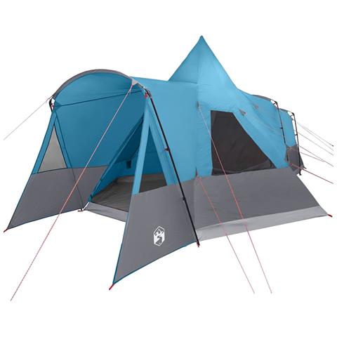 Tenda Teepee con tetto con archiviazione Blu 720 x 465 x 295 cm - Foto 1