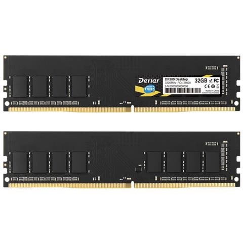 Ddr4 32gb 3200mhz Dimm Banco Modulo Memoria Ram Pc4-25600 Computer Desktop Pc - Foto 2