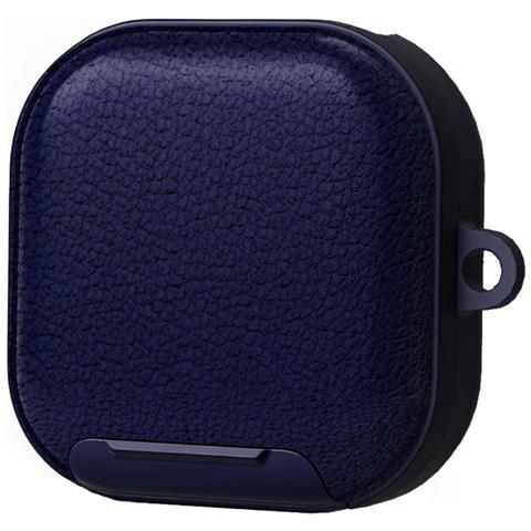 Custodia Protettiva Compatibile Con Samsung Buds 4 / 4 Pro Con Chiusura Sicura E Penna Di Pulizia Blue - Foto 2