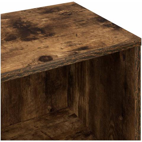 Credenza con cassetto Rovere fumé 73,5 x 22,5 x 53,5 cm - Foto 9