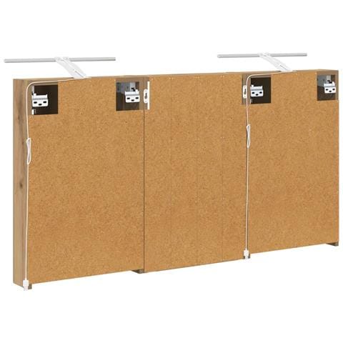Set di Armadi da Bagno con porta 3 pcs 120 x 10,5 x 60,5 cm - Foto 9