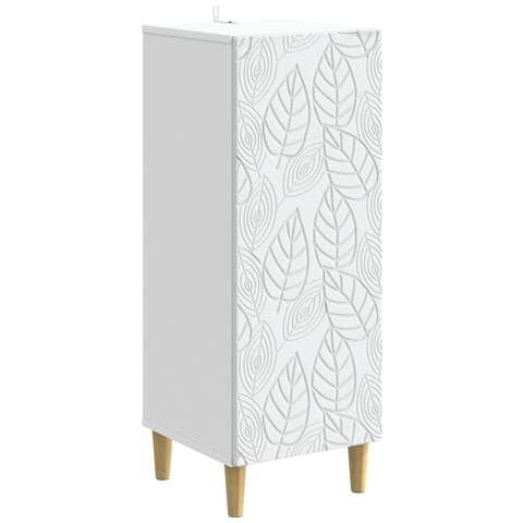Credenza Bianco 33 x 34,5 x 90 cm Legno ingegnerizzato - Foto 1