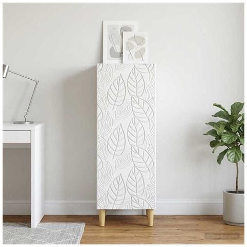 Credenza Bianco 33 x 34,5 x 90 cm Legno ingegnerizzato - Foto 2