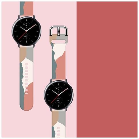 Cinturino Moro In Silicone Per Samsung Galaxy Watch 46 Mm, Bracciale Per Orologio 15 - Foto 3