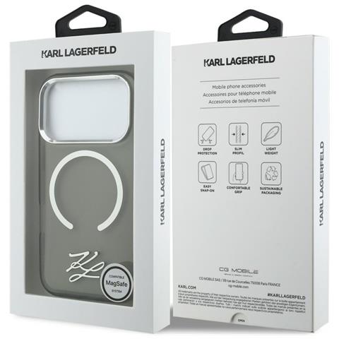 Custodia Per Iphone 17 Pro, Nera Karl Lagerfeld - Foto 7