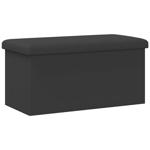 Panchina di stoccaggio pieghevole Grigio PVC - Foto 1