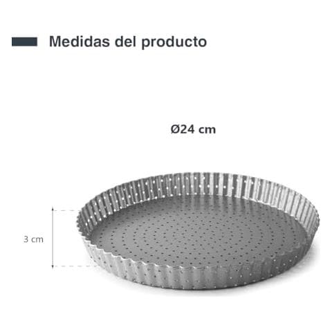 68782 - Stampi da forno, stampo per torte, stampo scanalato, perforato, - Foto 3