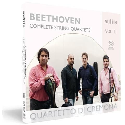 Beethoven Ludwig Van - Quartetti Per Archi (integrale) , Vol. 3: - Quartetto Di Cremona (SACD)  - Foto 1