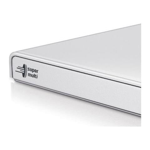 Masterizzatore Esterno Slim Super-Multi DVD Interfaccia USB 2.0 Colore Bianco GP57EW40 - Foto 4