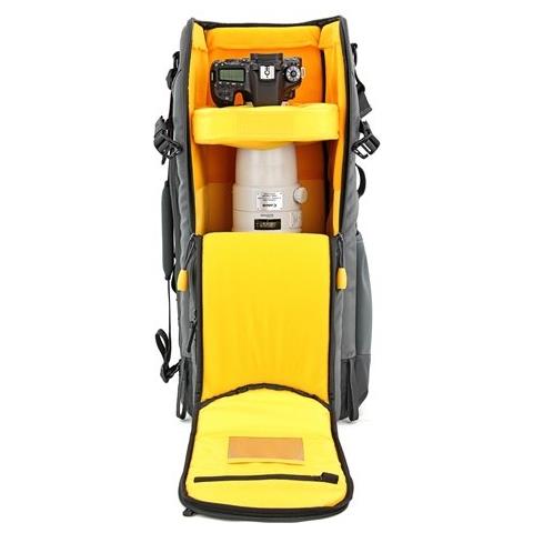 Zaino di Trasporto Alta SKY 66 per Teleobiettivo Pro DSLR e Accessori Colore Grigio - Foto 11
