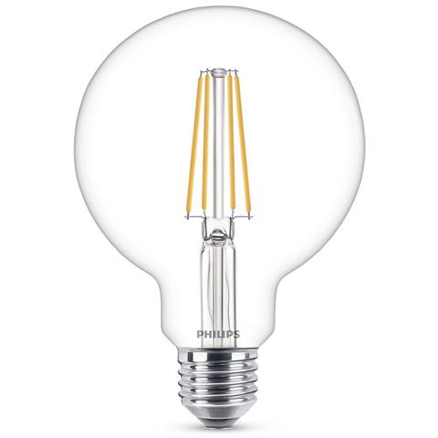 Led Globo In Vetro Filamento 60W E27 2700K Non Dim - Foto 1