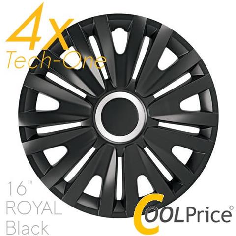 Copricerchi Auto Universali 16 Pollici Tech-one Royal Black 31553 - Foto 1