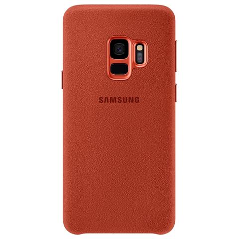 Cover Alcantara per Galaxy S9 colore Rosso - Foto 1