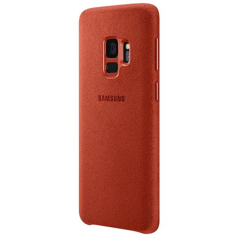Cover Alcantara per Galaxy S9 colore Rosso - Foto 2