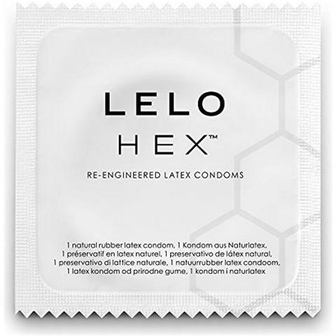 HEX Preservativi Reinventati - Nuovi Profilattici ultra sottili e resistenti per sensazioni extra - Leggermente lubrificati - Confezione da 12 - Foto 2