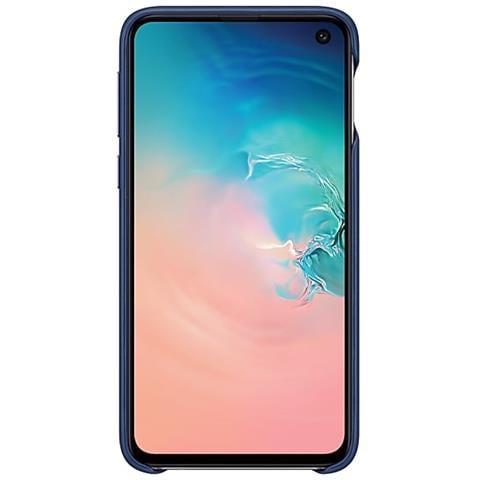 Cover Protettiva in Pelle Galaxy S10e Blu - Foto 2