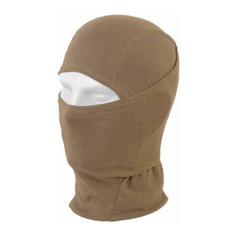 Passamontagna 1 Foro Balaclava Collare Multiuso Sottocasco Militare Tan - Foto 1