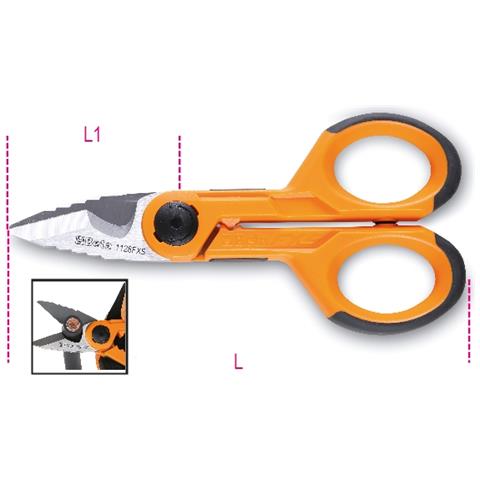 011280095 1128fxs Forbici Elettricisti Lame A Gradino Fxs - Foto 1