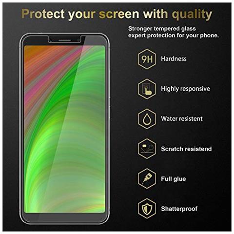 Pellicola Di Armatura Compatibile Con Xiaomi Redmi 6 In Elevata Trasparenza - Vetro Temperato (tempered) Di Protezione Del Display In Durezza 9h Con 3d Touch - Foto 2