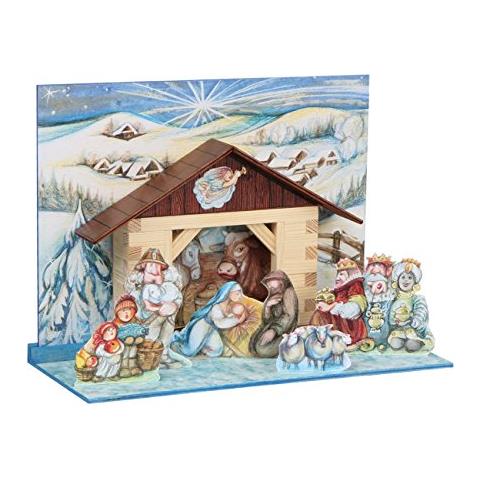 Valacchia Nr. 44 Presepe Betlemme Construction Kit Di Legno - Foto 1