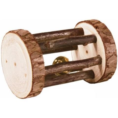 Giocattolo Cilindroo In Legno Per Porcellini D'india E Conigli 7 Cm - Foto 1