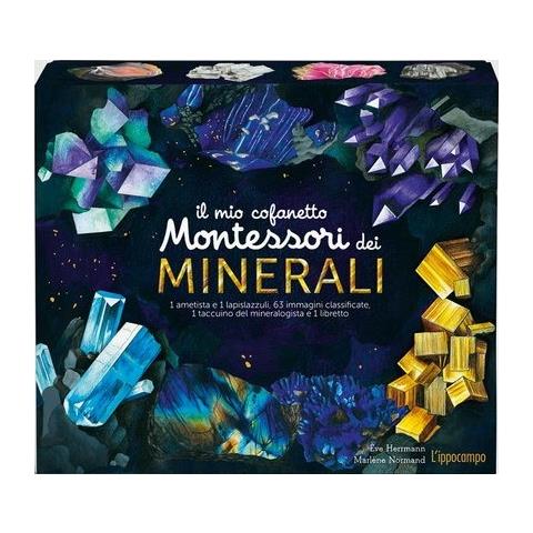 Ève Herrmann - Il mio cofanetto Montessori dei minerali. Ediz. a colori. Con gadget - Foto 1