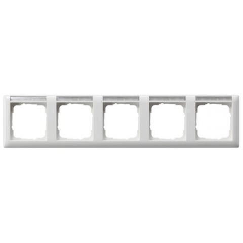 Standard 55 Bianco Placca Per Interruttori E Coperchio Per Presa - Foto 1