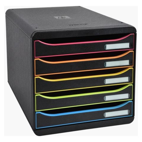 309914D cassettiera ufficio Nero - Foto 2