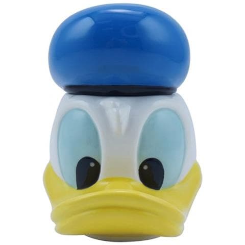 Disney - Tazza A Forma Di Paperino Con Coperchio - 375ml - Foto 2