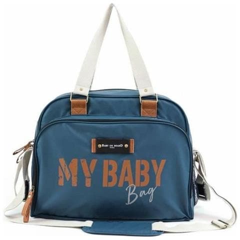 Borsa Fasciatoio Per Pannolini Simply Azzurro - Foto 2