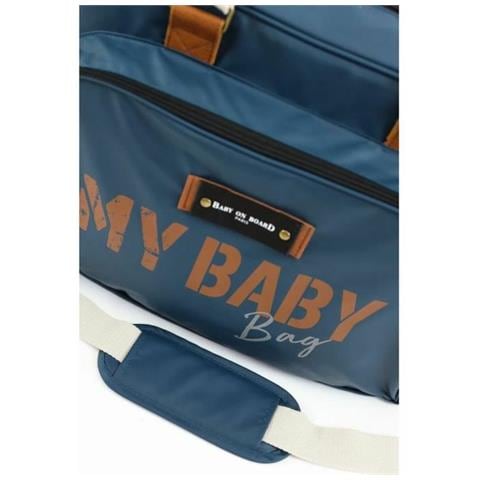 Borsa Fasciatoio Per Pannolini Simply Azzurro - Foto 5
