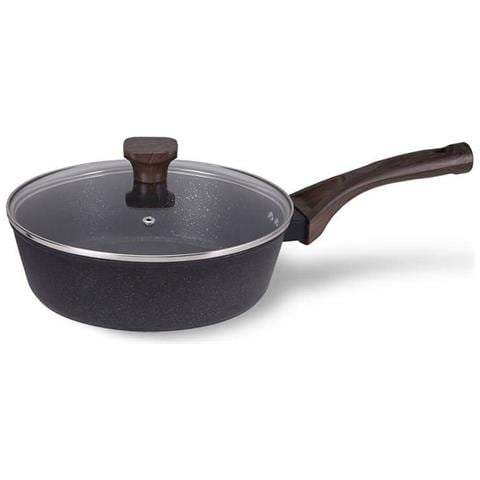 Padella Mr-1216-24 Marrone Nero Alluminio Ø 24 Cm - Foto 1