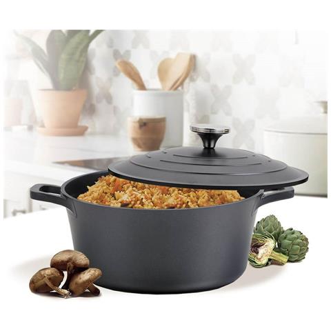 Pentola Con Coperchio Mr-4520 Nero Alluminio Ø 20 Cm 2,5 L - Foto 2