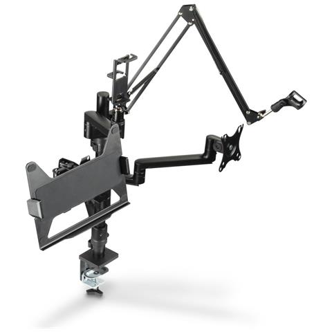 00004663 supporto da tavolo per Tv a schermo piatto 81,3 cm (32") Nero Scrivania - Foto 2