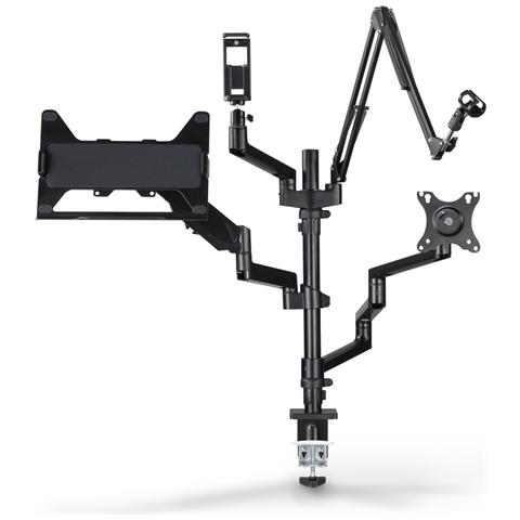 00004663 supporto da tavolo per Tv a schermo piatto 81,3 cm (32") Nero Scrivania - Foto 1