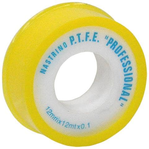Nastro Teflon Per Gas 1/2x12 Mt. X0,1 Mm - Cf. 10 Rt. - Foto 1