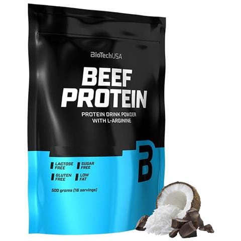 Biotech Usa Beef Protein 500g Gusto Cocco E Cioccolato - Foto 1