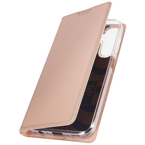 Custodia Per Samsung Galaxy A15 Copertina Portacarte Supporto, Rosa Cipria - Foto 1