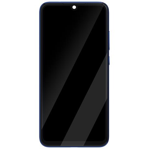 Schermo Redmi Note 7 Lcd + Vetro Touch + Frame Originale, Blu - Foto 1