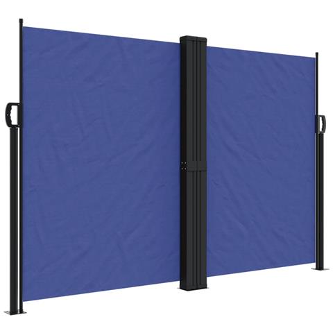 Tenda Da Sole Laterale Retrattile Blu 160x600 Cm - Foto 2