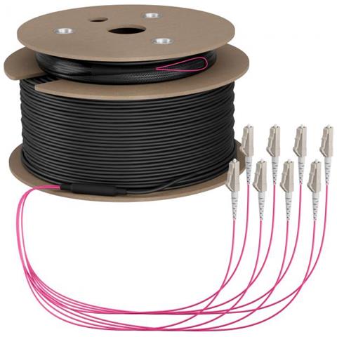 Efb Elektronik O8322s80om4 Cavo Infiniband E In Fibra Ottica 80 M 8x Lc U-dq (zn) Bh Beige, Nero - Foto 1