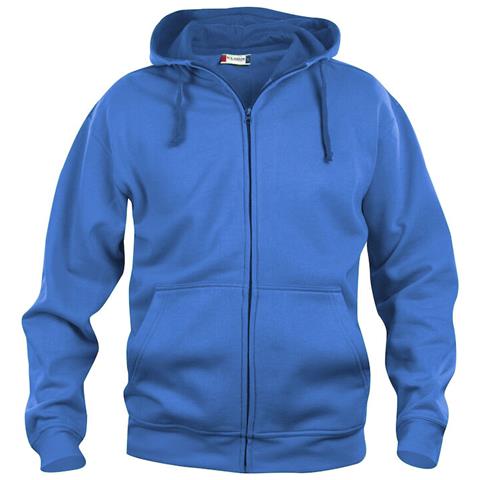 Basic Hoody Full Zip Men Royal M - Foto 1