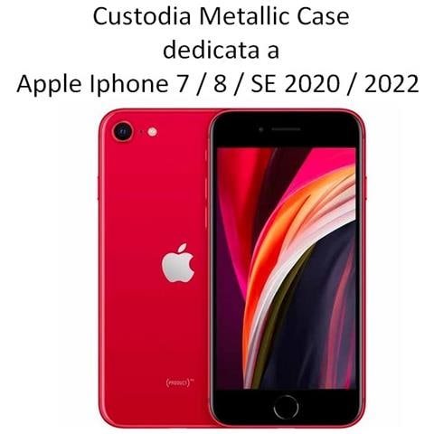 Custodia Tpu Silicone Cover Case Per Apple Iphone 7 - 8 - Se 2020 2022 Grey - Foto 2