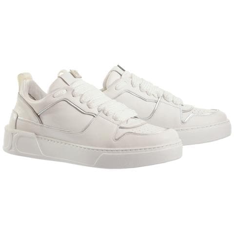 Macba Seven Leisure Trainers Sneakers Pelle Scarpe Donna Bianco Eu 37, 7-100703 0276 - Foto 1