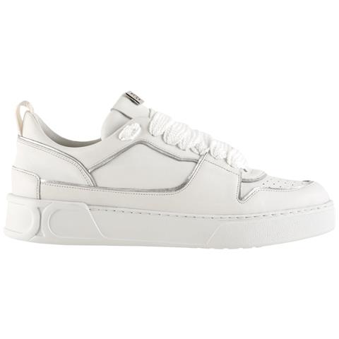 Macba Seven Leisure Trainers Sneakers Pelle Scarpe Donna Bianco Eu 37, 7-100703 0276 - Foto 2